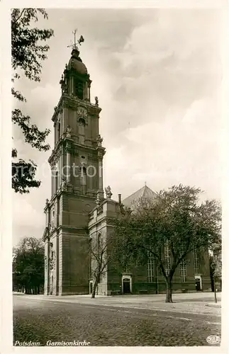 AK / Ansichtskarte Potsdam Garnisonkirche Potsdam