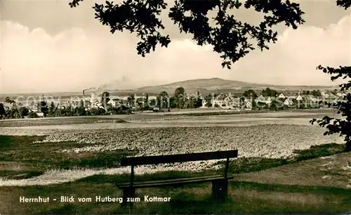 AK / Ansichtskarte Herrnhut Blick vom Hutberg zum Kottmar Herrnhut