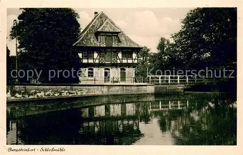 AK / Ansichtskarte Burgsteinfurt Schlossmuehle Burgsteinfurt