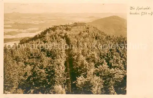 AK / Ansichtskarte Oybin Die Hochwaldbauden im Zittauer Gebirge Oybin