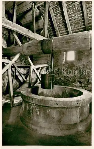 AK / Ansichtskarte Otzberg_Odenwald Burg Otzberg Burgbrunnen Otzberg Odenwald