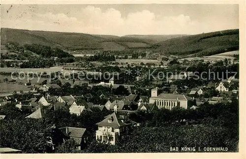 AK / Ansichtskarte Bad_Koenig_Odenwald Panorama Bad_Koenig_Odenwald