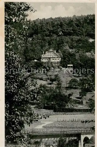 AK / Ansichtskarte Hoechst_Odenwald Schillertempel Hoechst_Odenwald