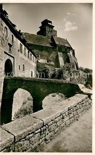 AK / Ansichtskarte Neustadt_Odenwald Burg Breuberg Burgeingang Neustadt_Odenwald