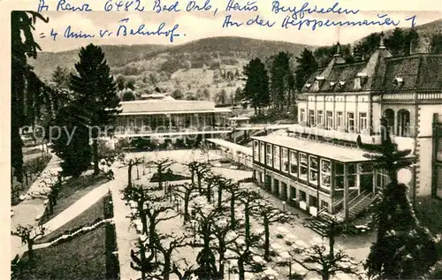 AK / Ansichtskarte Bad_Orb Kurhaus mit Konzerthalle Heilbad im Spessart Bad_Orb