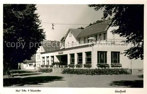 AK / Ansichtskarte Bad_Soden Salmuenster Kurhaus Heilbad im Spessart Bad_Soden Salmuenster