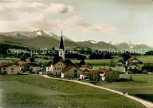 AK / Ansichtskarte Neukirchen_Teisenberg Panorama Neukirchen Teisenberg