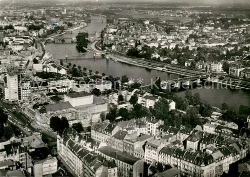 AK / Ansichtskarte Frankfurt_Main Stadtpanorama Blick ueber den Main Frankfurt Main