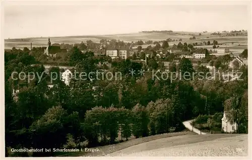 AK / Ansichtskarte Grossolbersdorf Gesamtansicht 