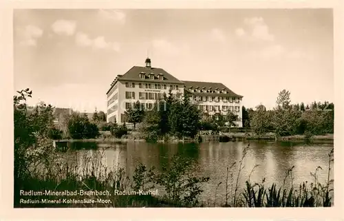 AK / Ansichtskarte Brambach_Bad Radium Mineralbad Radium Kurhof Brambach_Bad