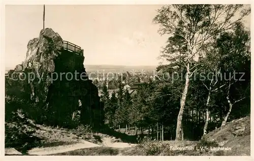 AK / Ansichtskarte Falkenstein_Vogtland Lochstein Falkenstein_Vogtland