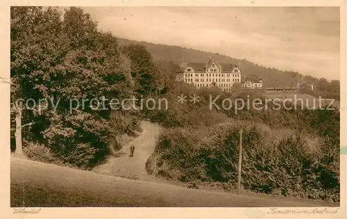 AK / Ansichtskarte Delstern_Hagen Sanatorium Ambrock Delstern_Hagen