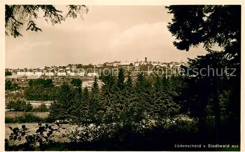 AK / Ansichtskarte Luedenscheid Blick vom Stadtwald Luedenscheid