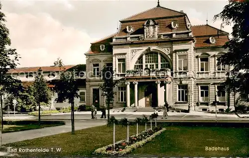 AK / Ansichtskarte Bad_Rothenfelde Badehaus Kurort Teutoburger Wald Bad_Rothenfelde