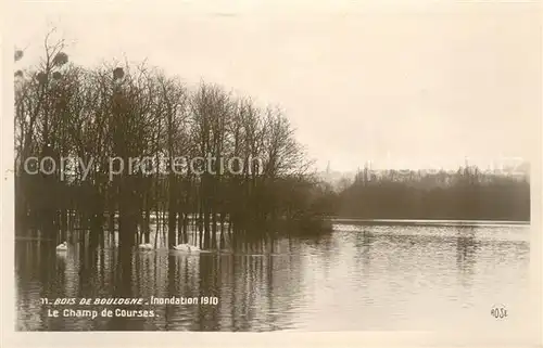 AK / Ansichtskarte Bois_de_Boulogne Le Champ de Courses Bois_de_Boulogne