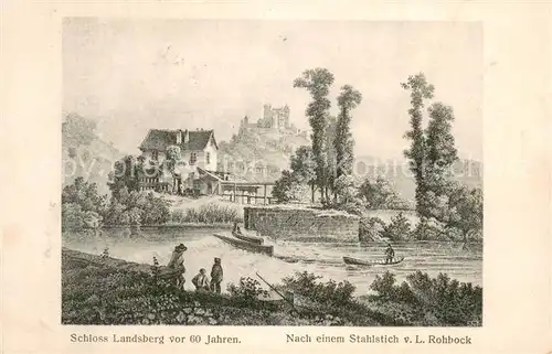 AK / Ansichtskarte Landsberg_Lech Schloss Landsberg Landsberg_Lech