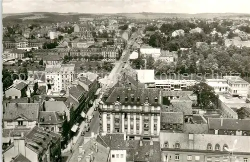 AK / Ansichtskarte Sarreguemines Vue panoramique aerienne Avenue Pasteur et Avenue du Marechal Foch Sarreguemines