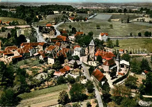 AK / Ansichtskarte Sarrazac_Dordogne Vue generale aerienne Sarrazac Dordogne