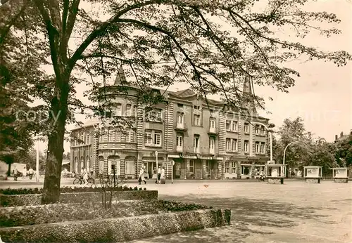 AK / Ansichtskarte Bitterfeld HO Hotel Central Bitterfeld