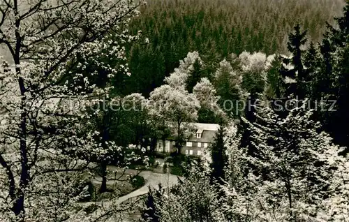 AK / Ansichtskarte Eiserfeld_Siegen Hof Obere Hengsbach am Waldrand 