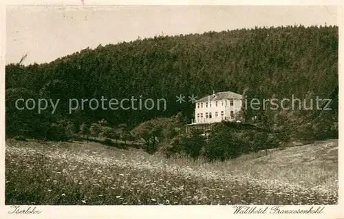 AK / Ansichtskarte Iserlohn Waldhotel Franzosenhohl Iserlohn