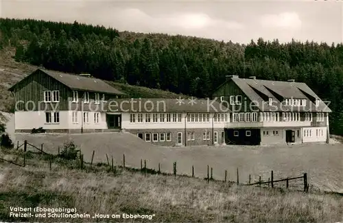 AK / Ansichtskarte Valbert Freizeit  und Schullandheim Haus am Ebbehang Valbert