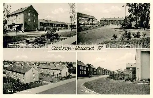 AK / Ansichtskarte Castrop Rauxel Waldenburgerstrasse Sonnenschein Recklinghauserstrasse Tilsiterstrasse Castrop Rauxel