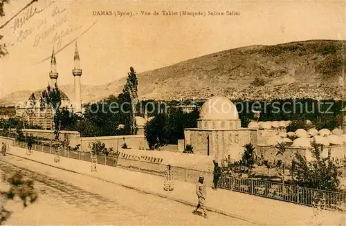 AK / Ansichtskarte Damas_Damaskus_Syria Vue de Takiet Mosquee Sultan Salim Damas_Damaskus_Syria