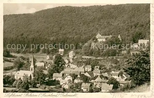 AK / Ansichtskarte Bilstein_Sauerland Teilansicht Luftkurort mit Kirche Bilstein_Sauerland