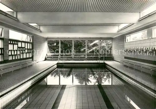 AK / Ansichtskarte Bad_Iburg Muetterkurheim St. Anna Schwimmhalle Bad_Iburg