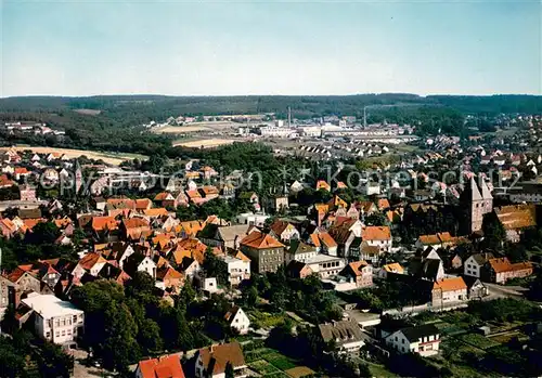 AK / Ansichtskarte Obernkirchen Fliegeraufnahme Obernkirchen