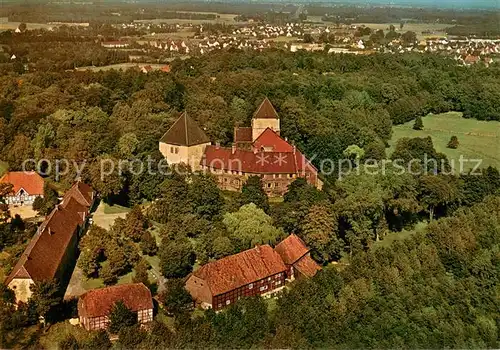 AK / Ansichtskarte Rheda Wiedenbrueck Schloss Rheda Fliegeraufnahme Rheda Wiedenbrueck