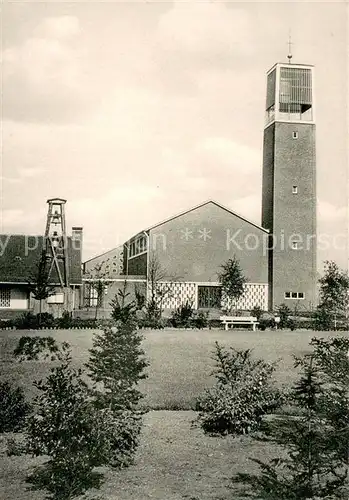 AK / Ansichtskarte Bramsche_Hase Evgl. Kirche Aussenansicht Bramsche Hase