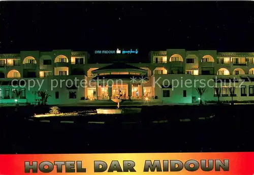 AK / Ansichtskarte Tunis Hotel Dar Midoun Tunis