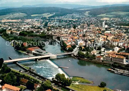 AK / Ansichtskarte Hameln_Weser Fliegeraufnahme Hameln Weser