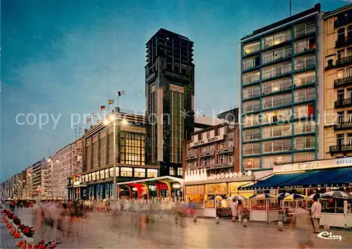 AK / Ansichtskarte Blankenberge Casino und Promenade Blankenberge