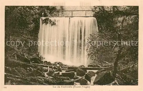 AK / Ansichtskarte Metzeral_Haut_Rhin Lac du Fischboedle Cascade Metzeral_Haut_Rhin