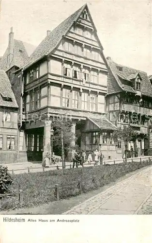 AK / Ansichtskarte Hildesheim Altes Haus am Andreasplatz Hildesheim