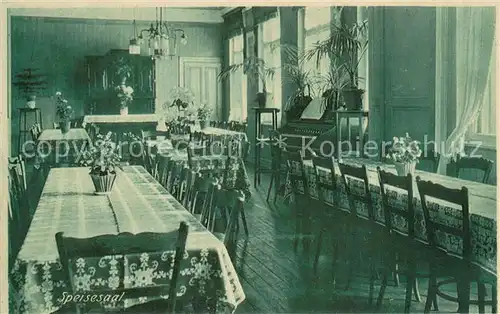 AK / Ansichtskarte Bruehl_Rheinland Pensionat und Lyzeum der Ursulinen Speisesaal Bruehl_Rheinland