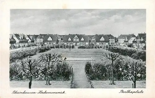 AK / Ansichtskarte Rheinhausen_Duisburg Berthaplatz Rheinhausen Duisburg