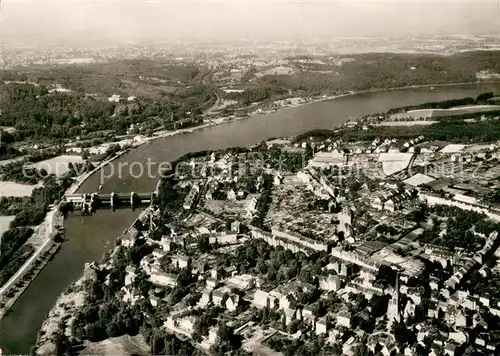 AK / Ansichtskarte Baldeneysee Fliegeraufnahme Teilansicht Blick auf Huegel Baldeneysee