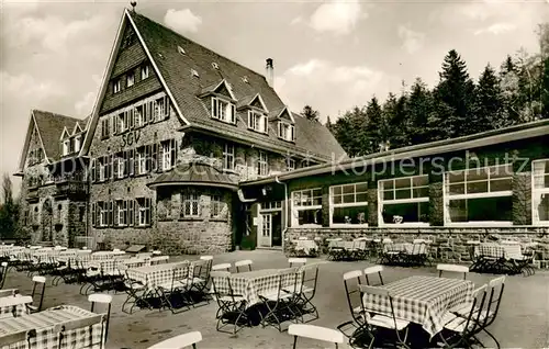 AK / Ansichtskarte Dahle_Altena Hotel Restaurant Kohlberghaus Kaffeeterrassen Dahle_Altena