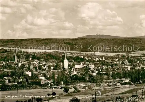 AK / Ansichtskarte Camberg_Bad Gesamtansicht mit Feldberg Camberg_Bad