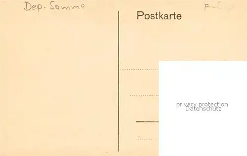 AK / Ansichtskarte Roye_Somme_80 Kathedrale nach Zerstoerung in WK1 