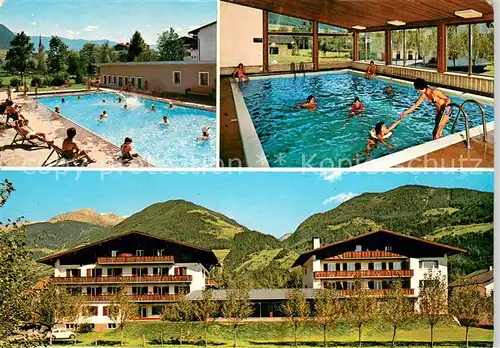 AK / Ansichtskarte Gais_Taufers Gasthof und Dependance Windschar Swimming Pool Hallenbad Gais Taufers