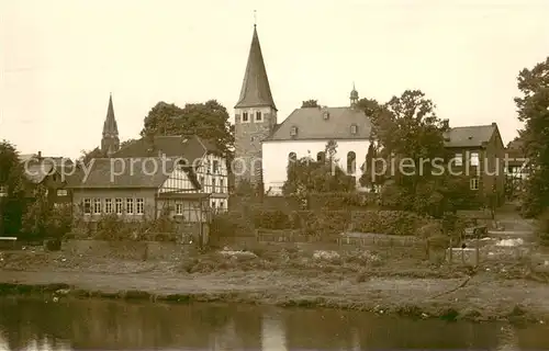 AK / Ansichtskarte Rosbach_Sieg Kirche Rosbach Sieg