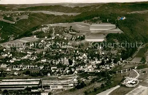 AK / Ansichtskarte Rosbach_Sieg Fliegeraufnahme mit Heilstaette der Stadt Sieg Rosbach Sieg