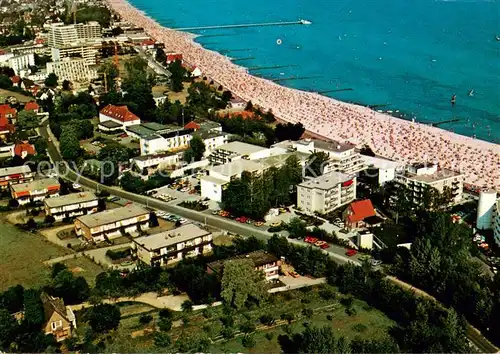 AK / Ansichtskarte Groemitz_Ostseebad Bad der Sonnenseite Strand Groemitz_Ostseebad