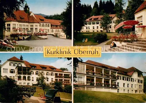 AK / Ansichtskarte ueberruh Kurklinik ueberruh