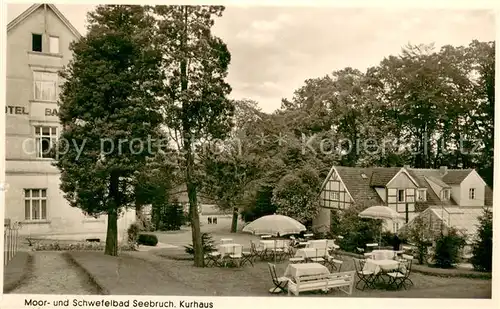 AK / Ansichtskarte Seebruch_Bad Kurhaus mit Terrasse Seebruch_Bad